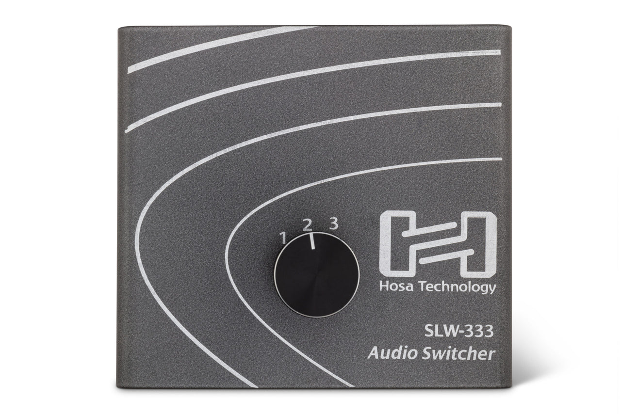 Hosa SLW-333 Passive Stereo Monitor Switcher