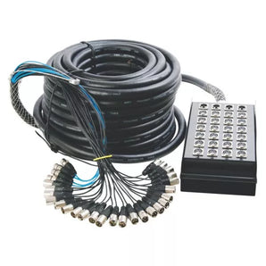 On-Stage SNK24450V2 50' 24-Channel/4-Return Stage Snake