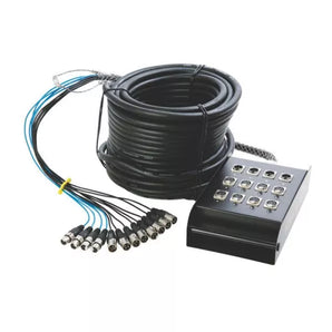 On-Stage SNK8450V2 50' 8-Channel/4-Return Stage Snake