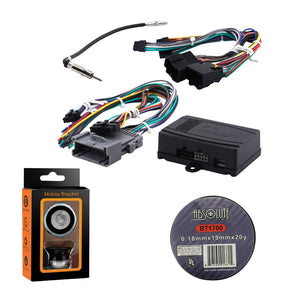 Crux SOCGM-18B Radio Replacement Interface for General Motors LAN 11-Bit Systems w/ Bose Amplified & Non-Amplified Systems