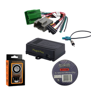 Crux SOCGM-18L Radio Replacement Interface for General Motors LAN v2 (LIN) 29 Bus Vehicles