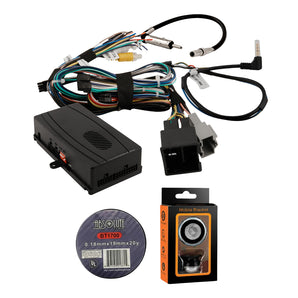 Crux SOOGM-22N GM OnStar Radio Interface SWC + BT1700 Tape & Phone Holder