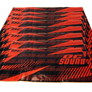 DC Sound SP-BK8 8 Sheets 18" x 32" Sound Deadening Noise Insulation Vibration Dampening Material Bulk Kit