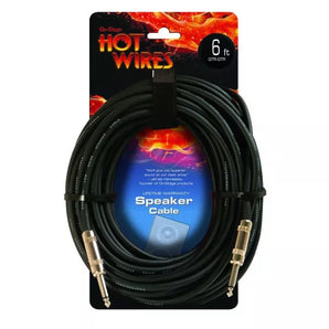 On-Stage SP14-6 Speaker Cable (6', QTR-QTR)