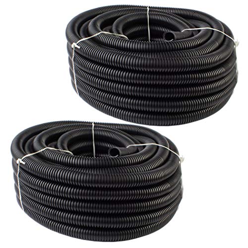 American Terminal ATSLT18 200 Feet 1/8" split loom wire tubing hose cover auto home marine