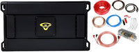 Thumbnail for Cerwin-Vega SPRO2100.1D 2100W RMS Class-D Monoblock 1-Ohm Stable Amplifier with Bass Knob + 0 Gauge Amp Kit
