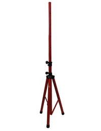 Thumbnail for MR DJ SS350R Red Folding Tripod PRO PA DJ Home On Stage Speaker Stand Mount Holder