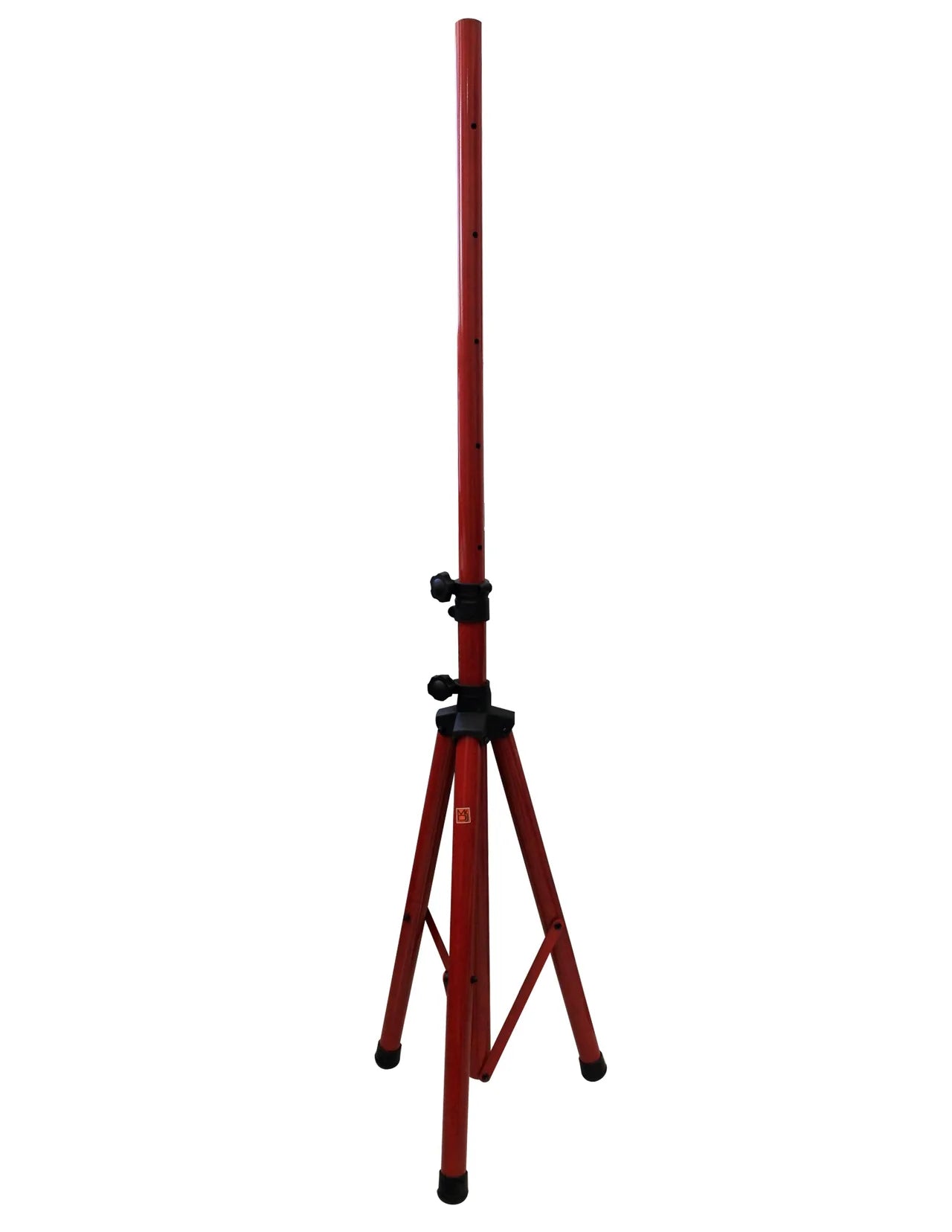 MR DJ SS350R Universal Red Folding Tripod PRO PA DJ Home On Stage Speaker Stand