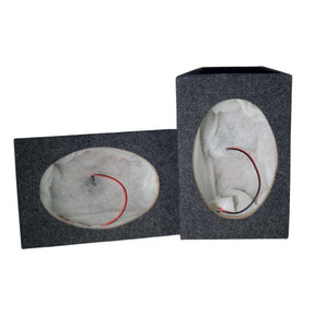 Stinger SS69HBG Empty Single 6x9" Sealed Hatchback Speaker Enclosures