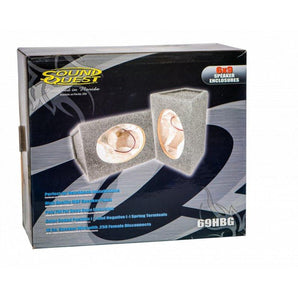 Stinger SS69HBG Empty Single 6x9" Sealed Hatchback Speaker Enclosures