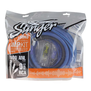 Stinger SSK0 Amplifier 1/0 Ga Wiring Kit