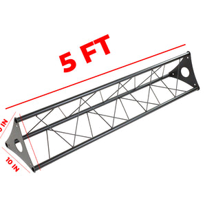MR DJ LSBT5-10 5FT X 10" Triangle Bolted Truss Extension Heavy Duty DJ Lighting Truss Segment