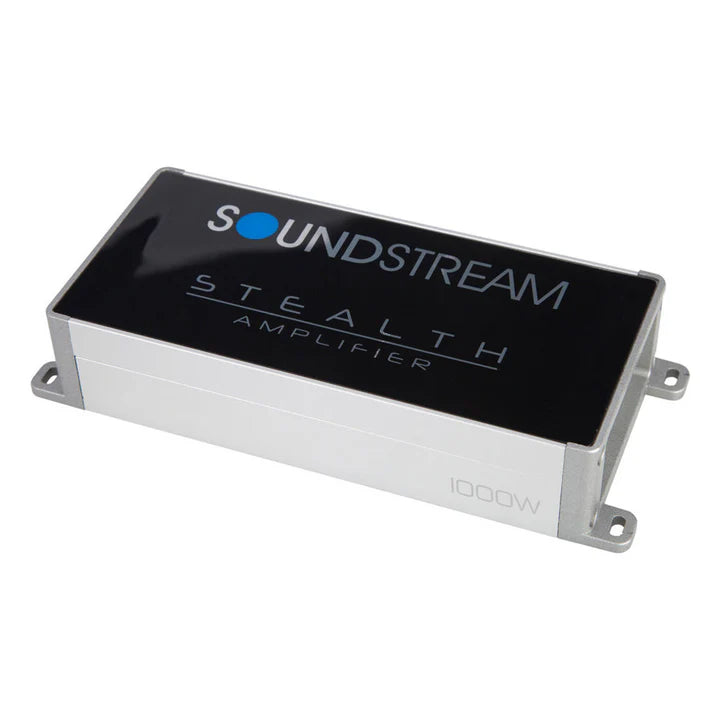 Soundstream ST2.1000D Stealth Series 1000W Class D 2-Channel Amplifier