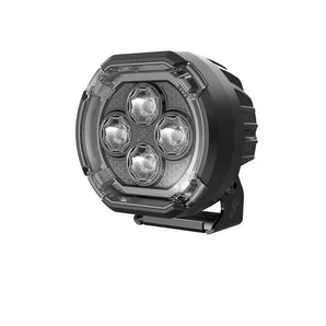 Hexcore STL4PDL 4-Inch (4.4" x 4") Amber & White LED Pod Lights (Pair)