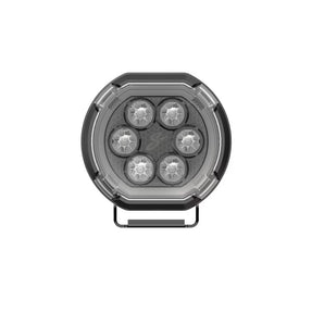 Hexcore STL6PDL 6-Inch (5.7" x 5.2") Amber & White LED Pod Lights (Pair)
