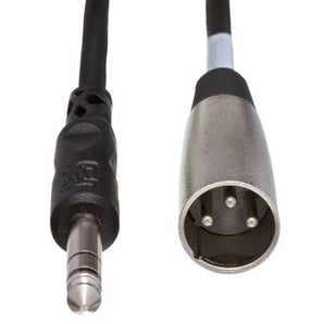 Hosa STX-120M Balanced Interconnect 1/4" TRS Male to XLR Male 20 foot