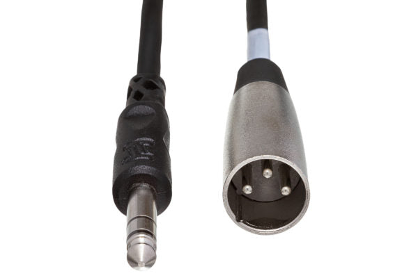 Hosa STX-115M 1/4" TRS Male to XLR Male Cable 15 foot