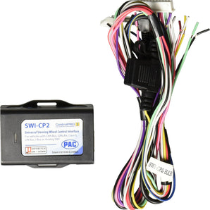 PAC SWI-CP2 Steering Wheel Control Interface retain factory steering wheel audio controls