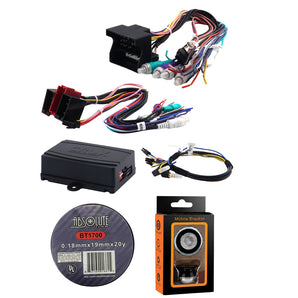 Crux SWRAD-55  Radio Replacement w/ SWC Retention fit Audi Vehicles
