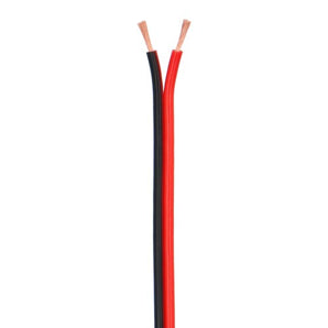 Install Bay SWRB14100 Speaker Wire 14 Gauge All Copper Red-Black Paired Coil - 100 ft