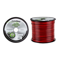 Thumbnail for Install Bay SWRB18500 Speaker Wire 18 Gauge All Copper Red-Black Paired Coil - 500 ft