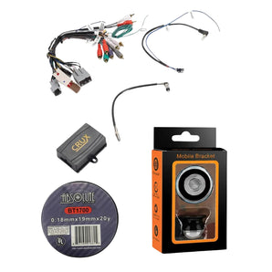 Crux SWRFD-60  Radio Replacement w/ SWC Retention Fit Ford Lincoln Mercury Vehicles 2005-2014