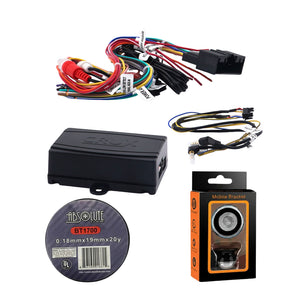 Crux SWRFD-60B Radio Replacement w/ SWC Retention Fit Ford Lincoln Mercury Vehicles 2011-Up