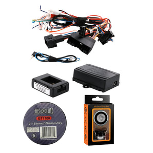 Crux SWRFD-60E Radio Replacement with Steering Wheel Control Retention Fit Select Ford Vehicles with 4” Screen