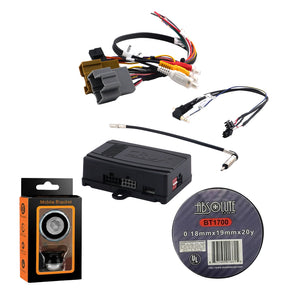 Crux SWRGM-47 GM Radio Interface OnStar SWC + BT1700 Tape & Phone Holder