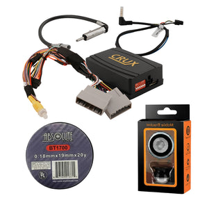 Crux SWRHN-62C  Radio Replacement with Steering Wheel Control & Backup Camera Retention for Select Honda Civic Vehicles