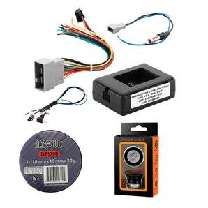 Crux SWRHN-62L Radio Replacement w/ SWC Retention for Select Honda Vehicles 2008-2013