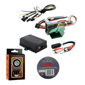 Crux SWRVL-54 Radio Replacement w/ SWC Retention for Volvo Vehicles