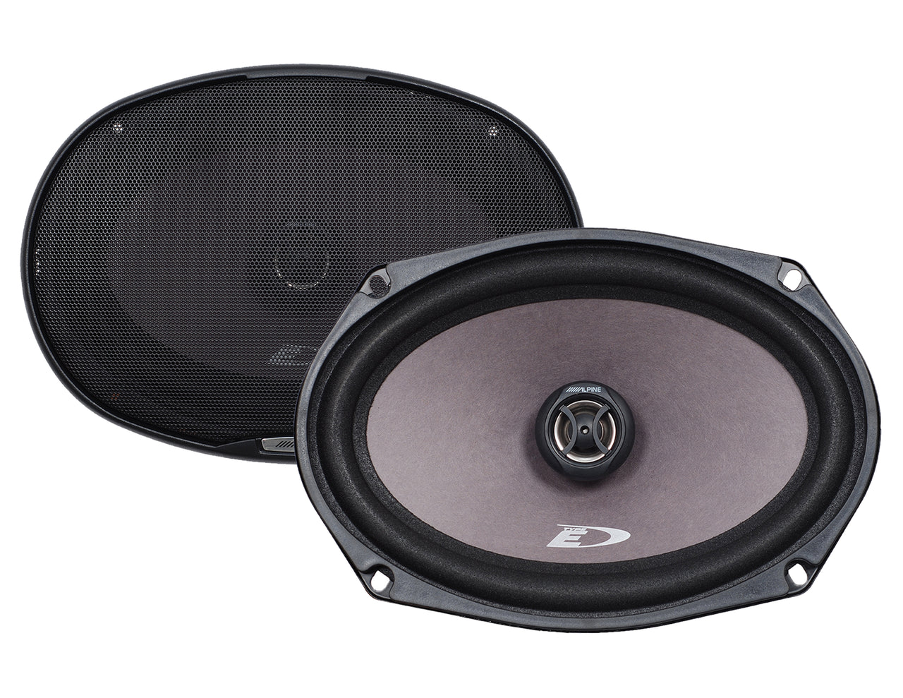 Alpine Bundle 2-Pairs of SXE-6926s 6x9" Coax Speakers and a BBX-F1200 280W 4-Ch Amp and Wiring