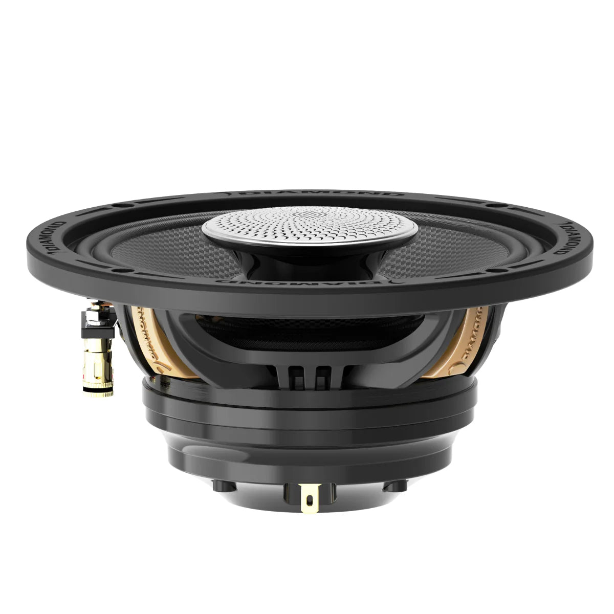Diamond Audio MS652NEO2S 6.5" 1200W 2-Way 2-ohm Powersports Motorcycle Shallow Speakers
