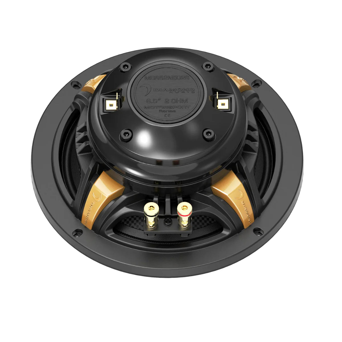 Diamond Audio MS652NEO2S 6.5" 1200W 2-Way 2-ohm Powersports Motorcycle Shallow Speakers