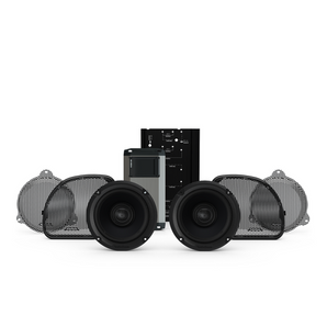 Rockford Fosgate HD14RGSG-STAGE2 KIT for select 2014+ Harley-Davidson Road Glide motorcycles