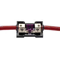 Thumbnail for Rockford Fosgate RFFANL Inline ANL/Maxi Fuse Holder Accepts 1/0 AWG / 4 Awg Wire