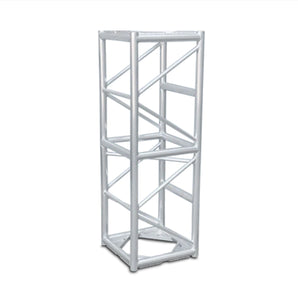 Galaxy Stage GS-2005 5' Long 20.5" Box Truss with Bolts Professional 6061-T6 Aluminum GS20 Series Truss