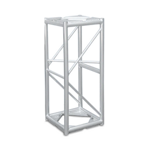 Galaxy Stage GS-2004 4' Long 20.5" Box Truss with Bolts Professional 6061-T6 Aluminum GS20 Series Truss