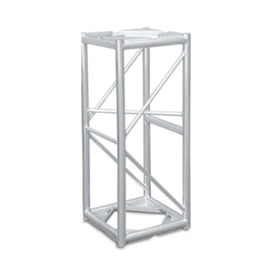 Galaxy Stage GS-2004 4' Long 20.5" Box Truss with Bolts Professional 6061-T6 Aluminum GS20 Series Truss