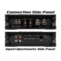 Thumbnail for Soundstream BXT1.10000D 10000W Monoblock Amplifier Built In BX-10 Bass Enhancer + Amp Kit