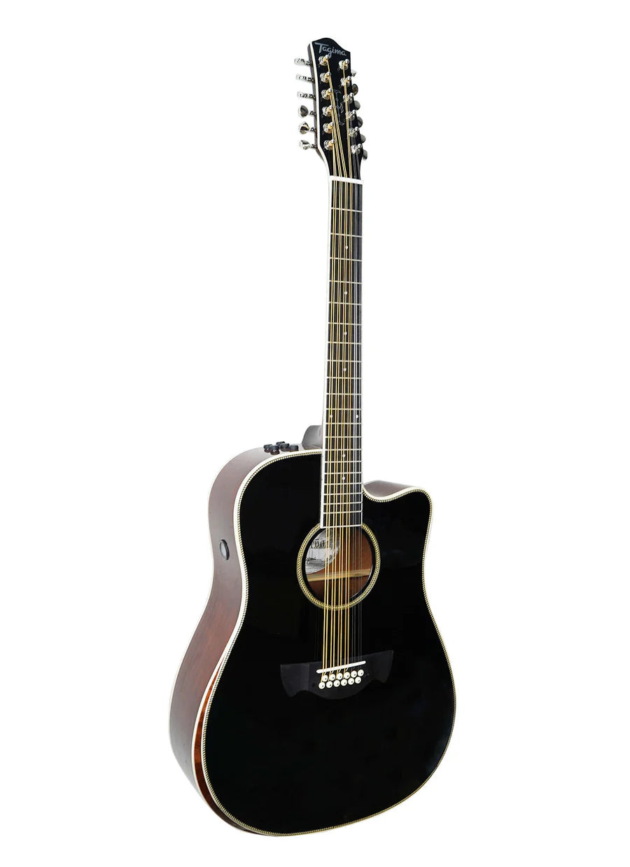 Tagima  SIERRENA XII EQ BK Acoustic Guitar - Black