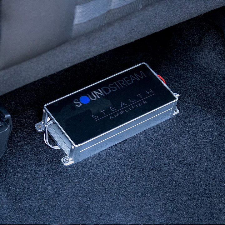 Soundstream ST2.1000D Stealth Series 1000W Class D 2-Channel Amplifier