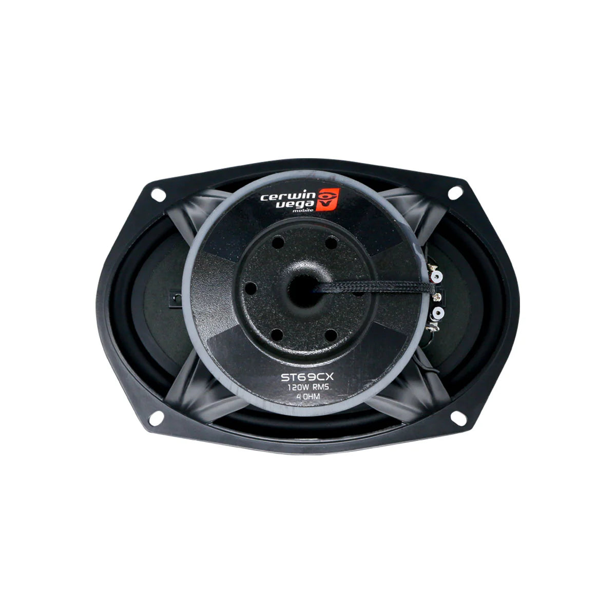 Cerwin Vega ST69CX Stroker 6"x9” 2-Way Coax Speakers W/Titanium Dome Tweeter (4Ω)