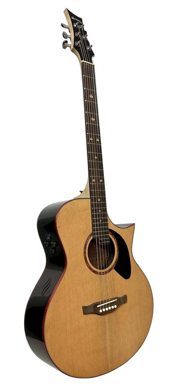 Peavey Stylist Deluxe, Petite Body, Sharp, Cutaway Acoustic Electric Guitar