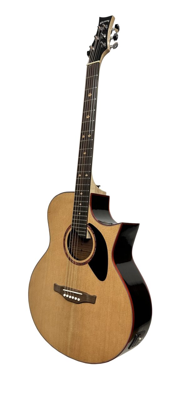 Peavey Stylist Deluxe, Petite Body, Sharp, Cutaway Acoustic Electric Guitar