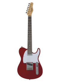 Thumbnail for Tagima T 550 CA-DF/WH Electric Guitar - Candy Apple Red