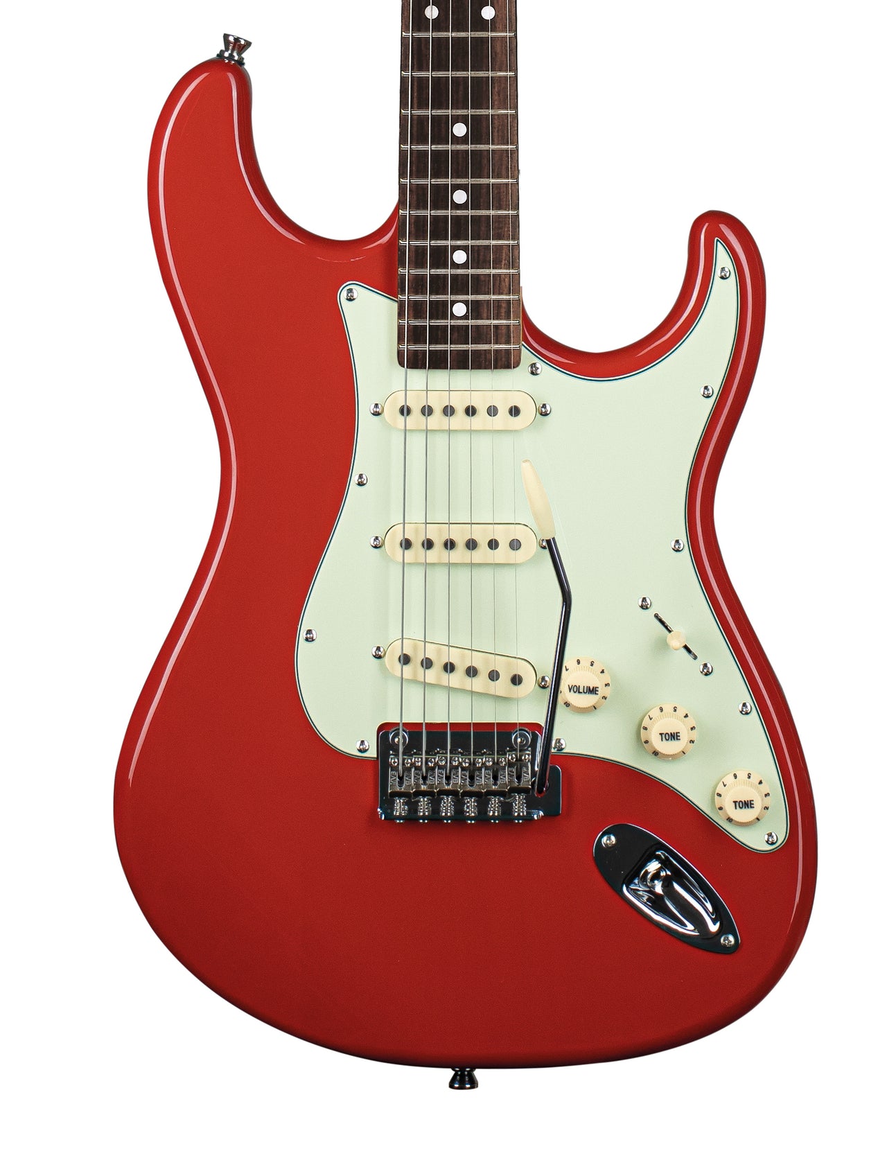 Tagima T 635 CLASSIC FR-LF/MG Electric Guitar - Fiesta Red