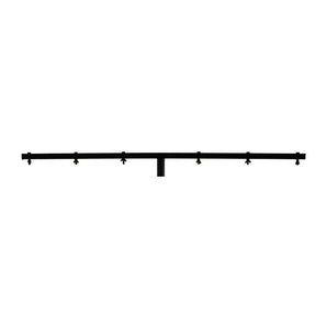 MR DJ LSTBAR5S Universal 5 Ft Square Lighting Cross Bar for Tripod Speaker Light Stands