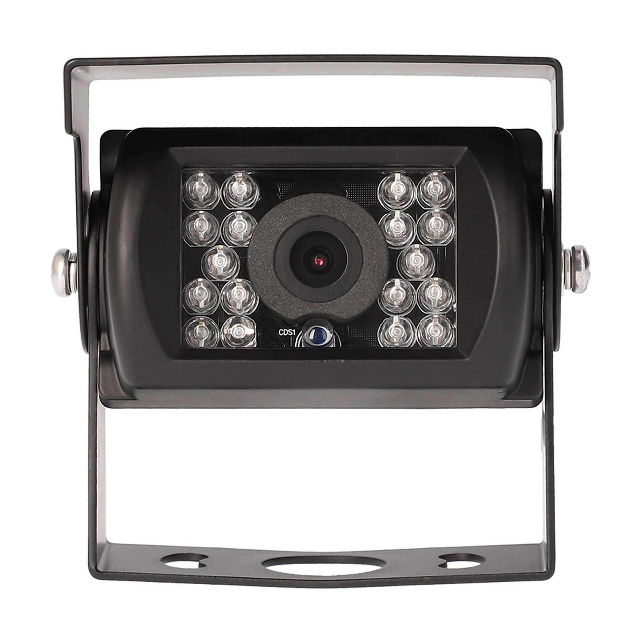 iBeam TE-CCH1 universal commercial camera with hood for enhanced vehicle safety and visibility.